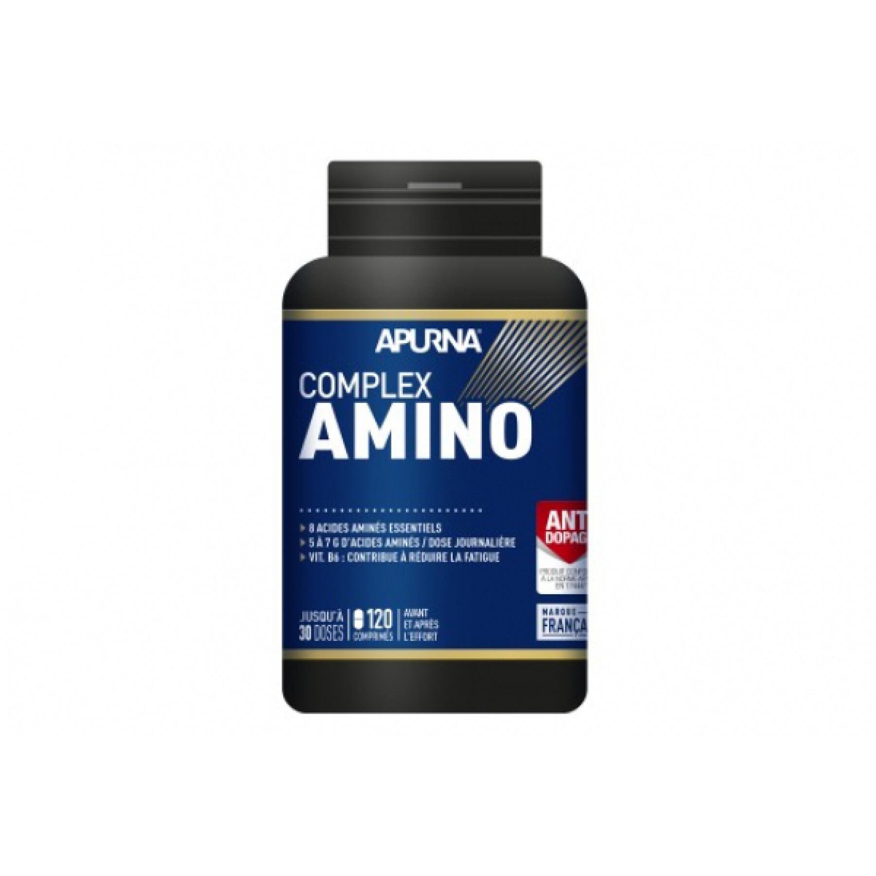 Nahrungsergänzungsmittel 120 Tabletten Apurna Complexe Amino
