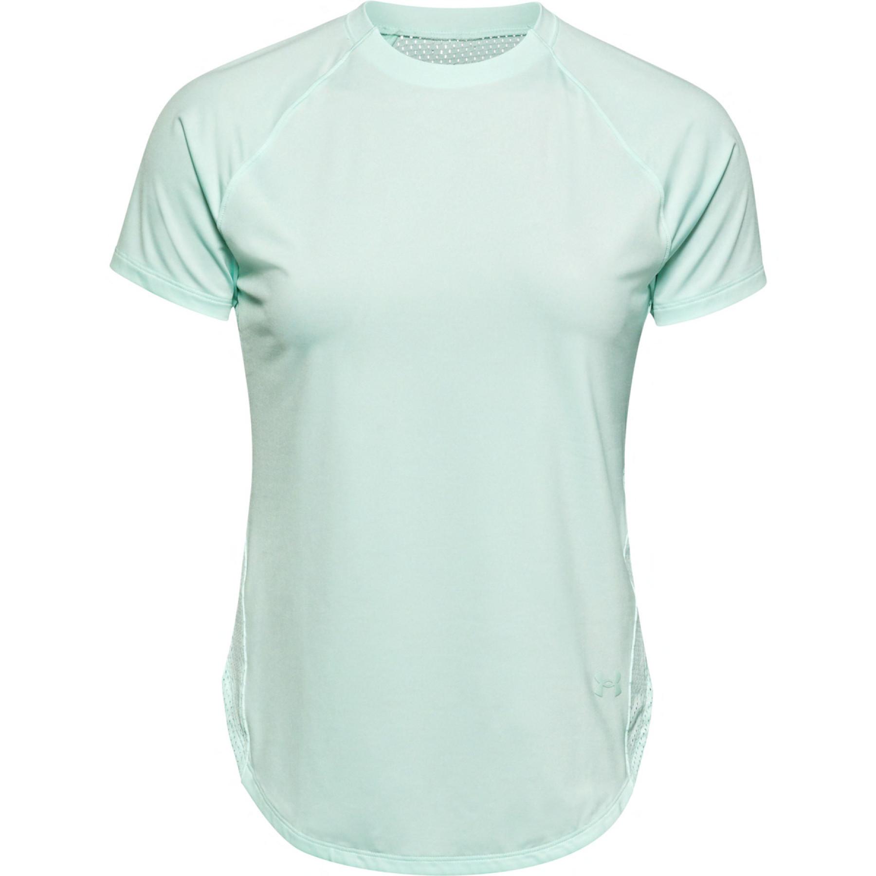 Damen-T-Shirt Under Armour Kurzärmelig Sport Hi-Lo