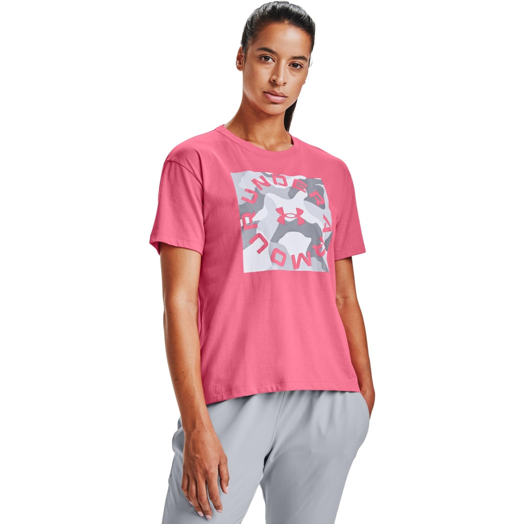 Frauen-T-Shirt Under Armour à manches courtes Camo Graphic