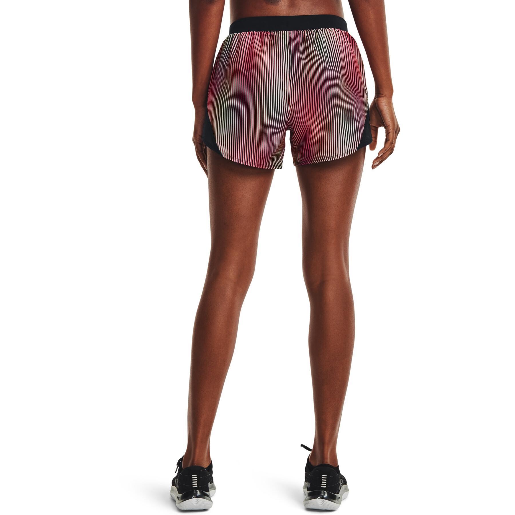 Damen-Shorts Under Armour Fly-By 2.0 Chroma