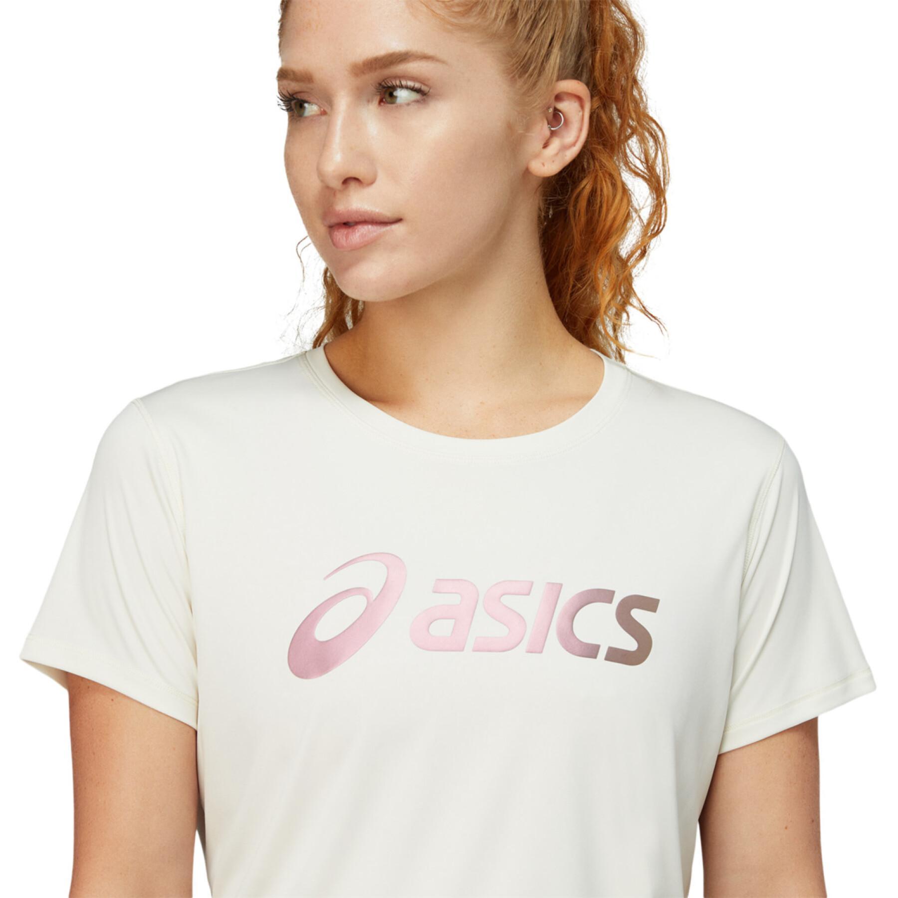 Frauen-T-Shirt Asics Silver Nagare