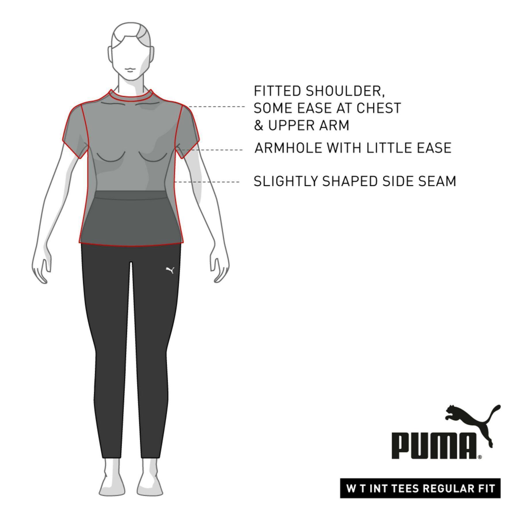 Damen-T-Shirt Puma RUN FAVORITE HEATHER