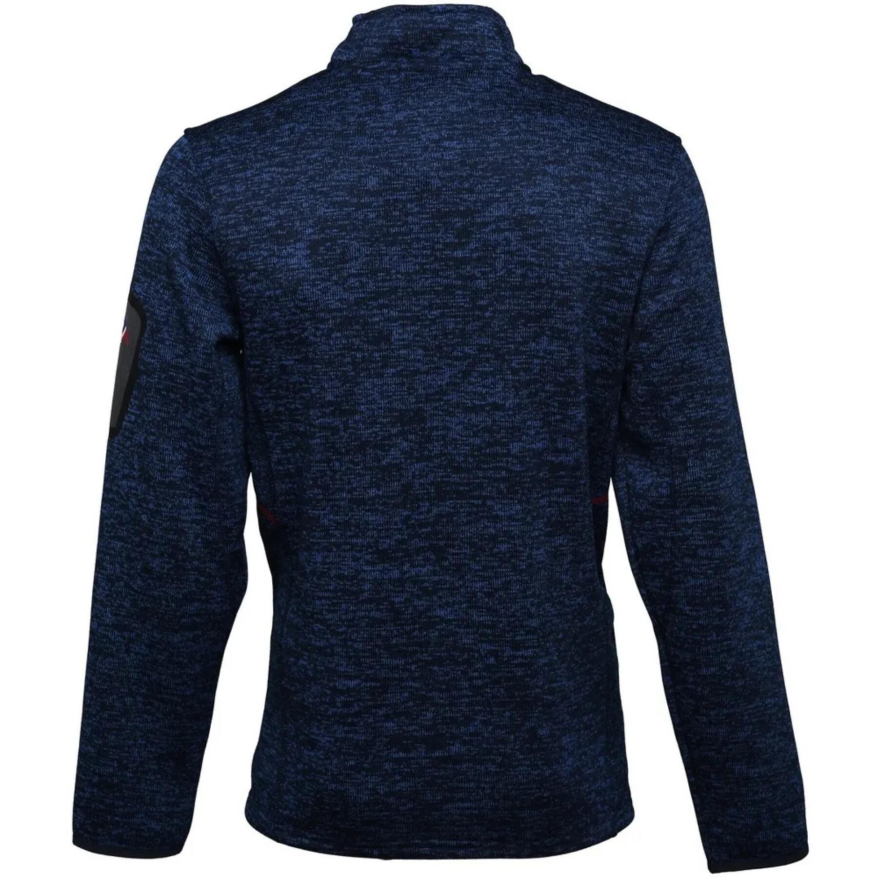 Fleece-Sweatshirt mit halbem Reißverschluss Peak Mountain Cypar
