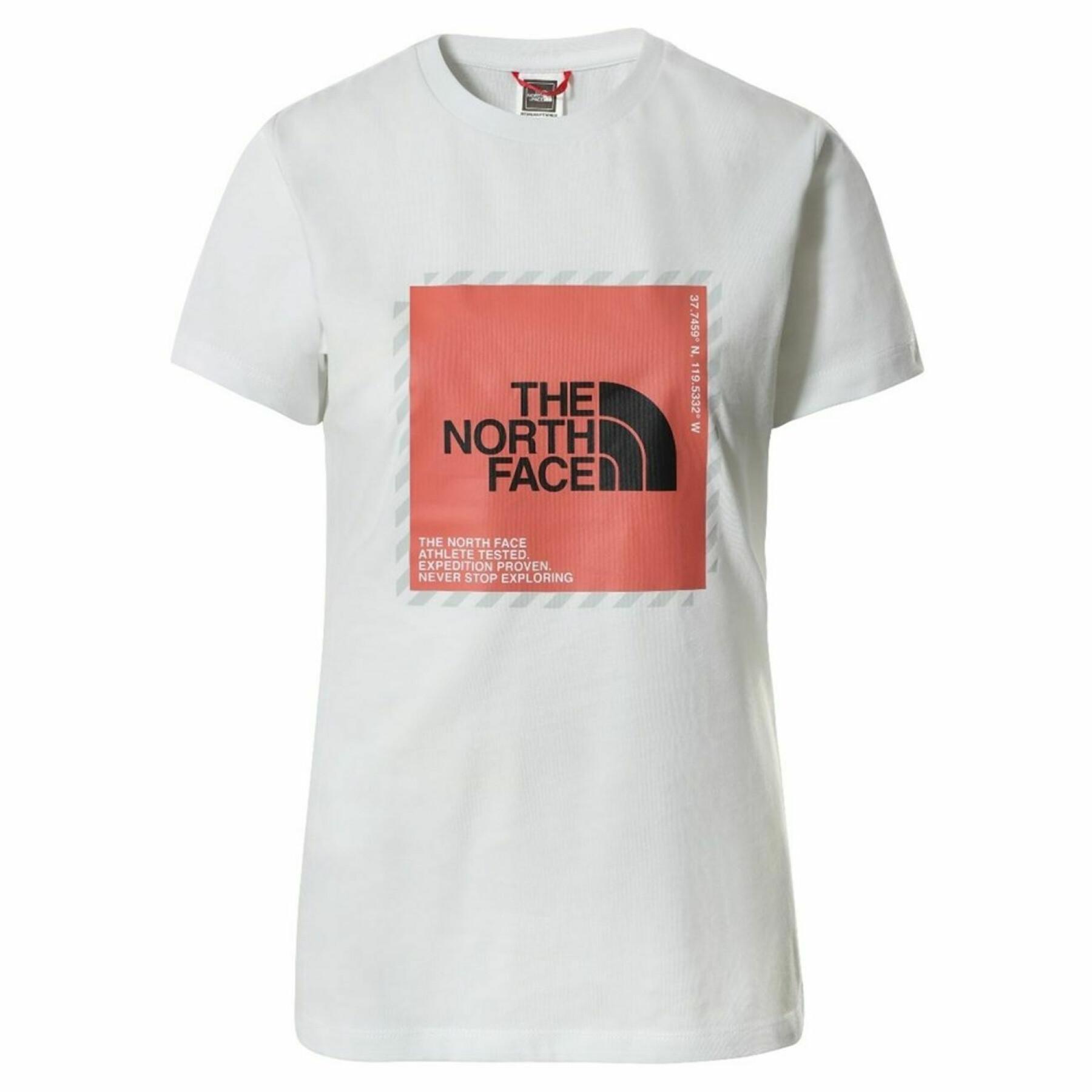 Frauen-T-Shirt The North Face Coordinates
