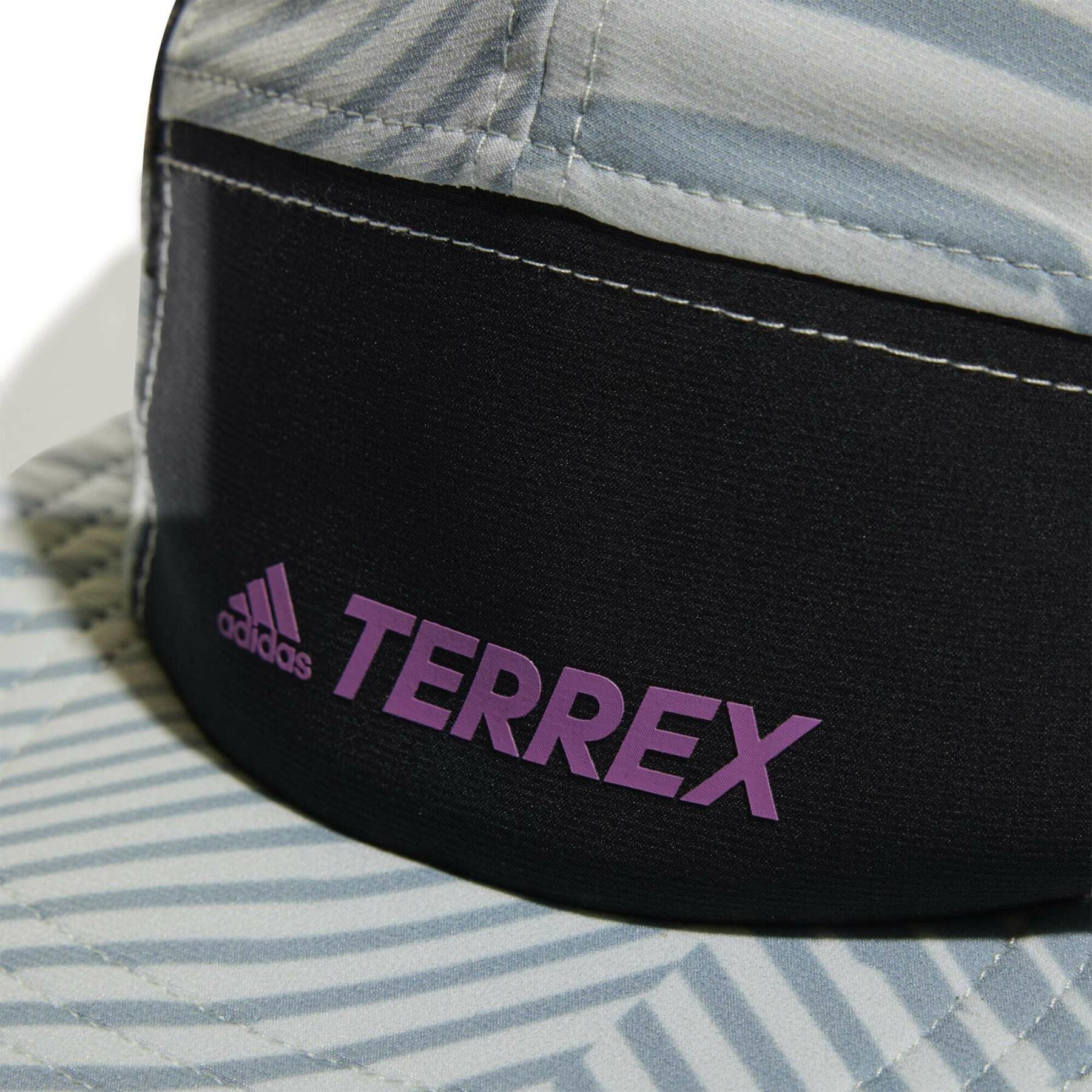 Grafische Kappe mit fünf Panels adidas Terrex aeroready