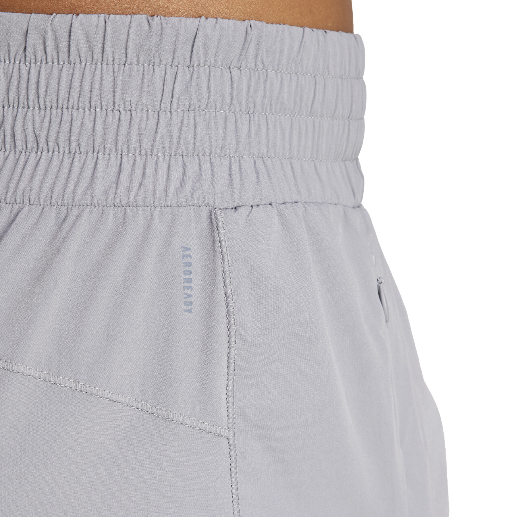 Stretch-Shorts mit Reißverschlusstasche, Damen adidas Pacer Lux