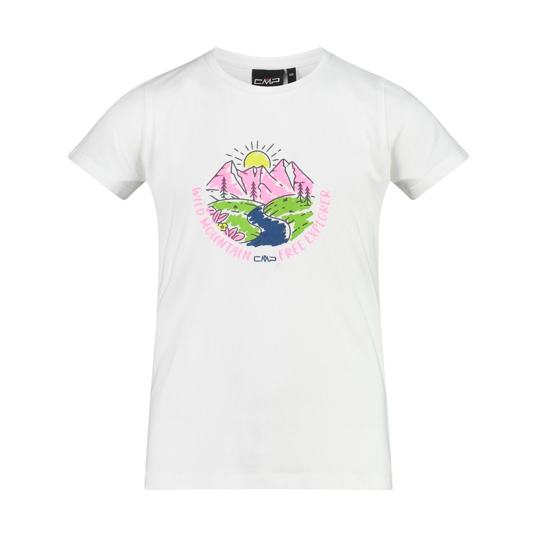 T-Shirt für Mädchen aus Baumwolle CMP