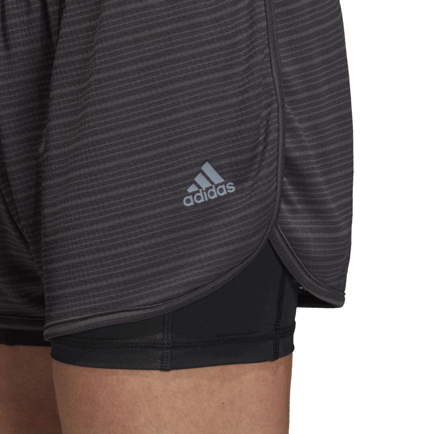Damen-Shorts adidasTwo-in-One Chill