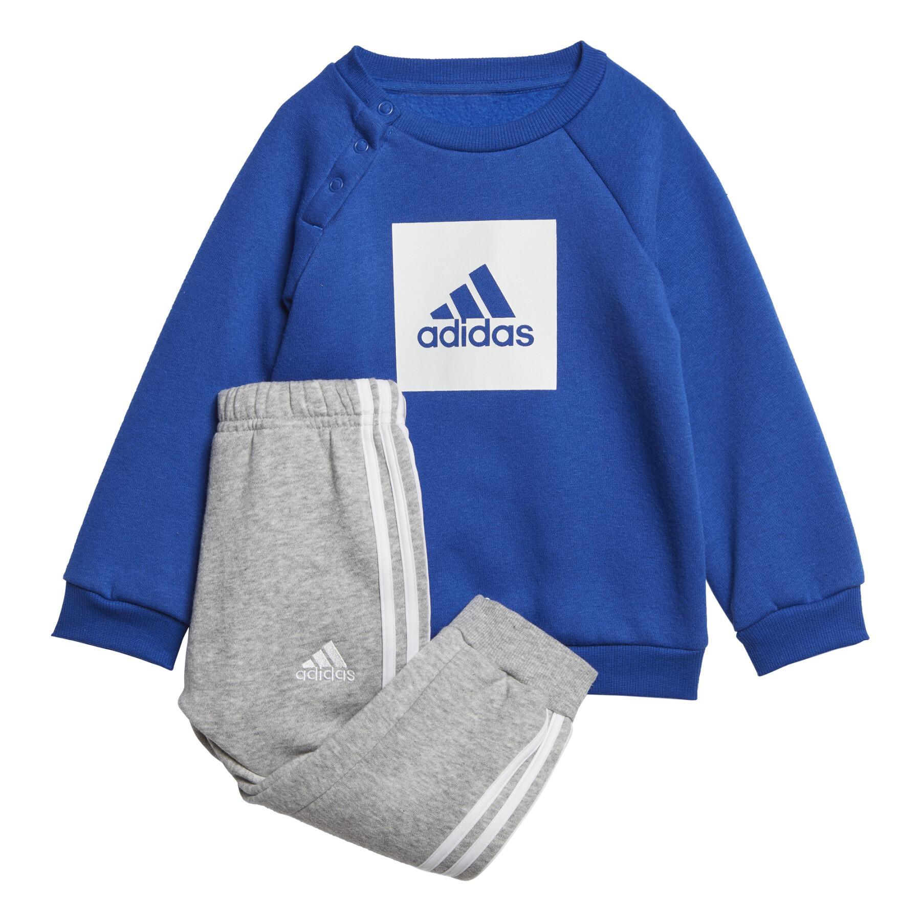 Trainingsanzug Kind adidas 3-Stripes Fleece Jogger Set