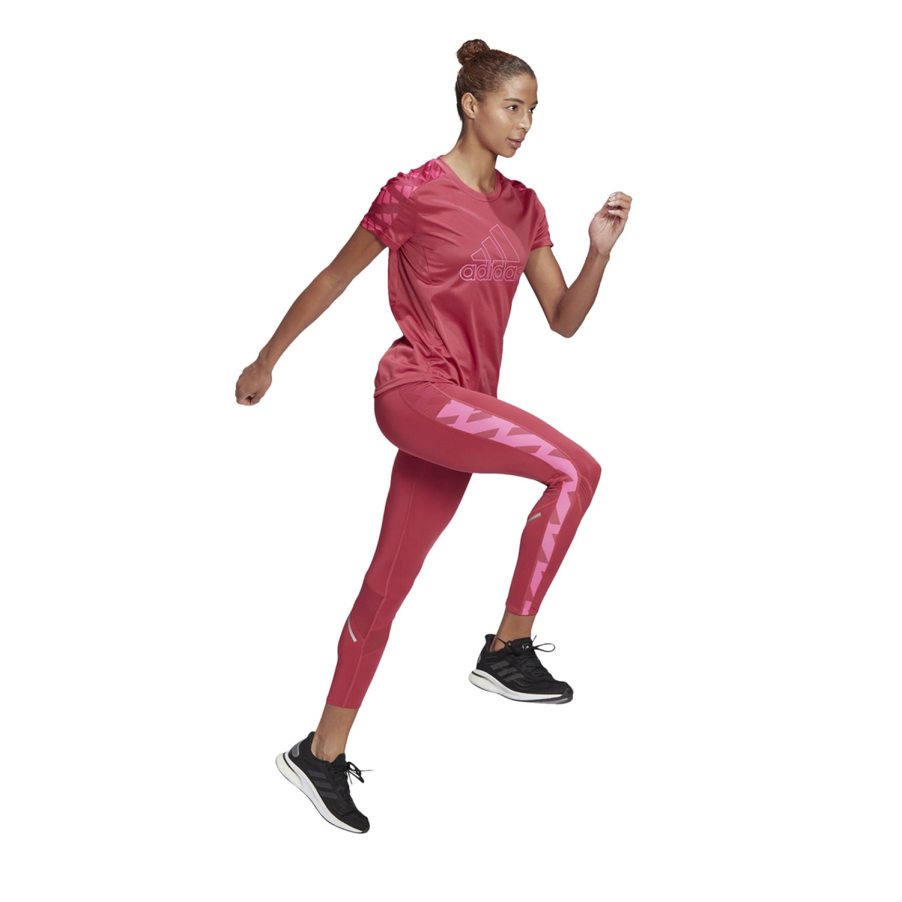 Damen-Leggings adidas Own The Run Celebration Running Long