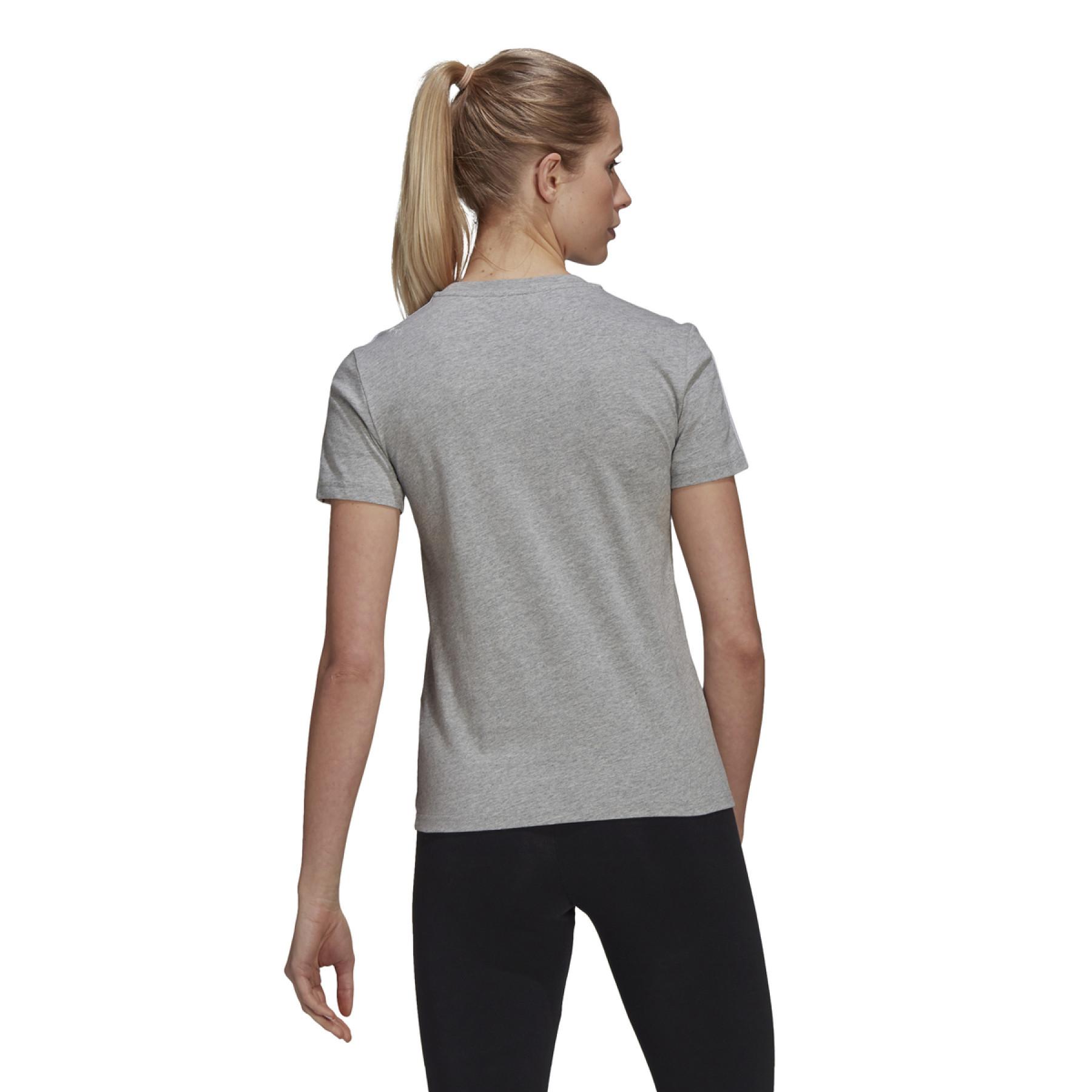 Frauen-T-Shirt adidas Essentials Slim 3-Bandes