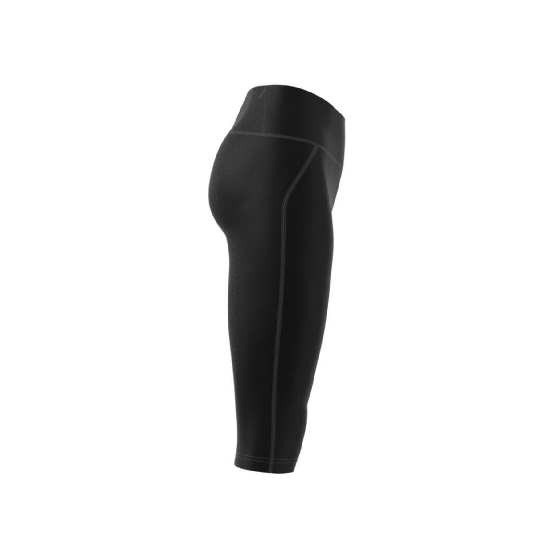 Damen-Leggings adidas Sportphoria Capri-Length Aeoready