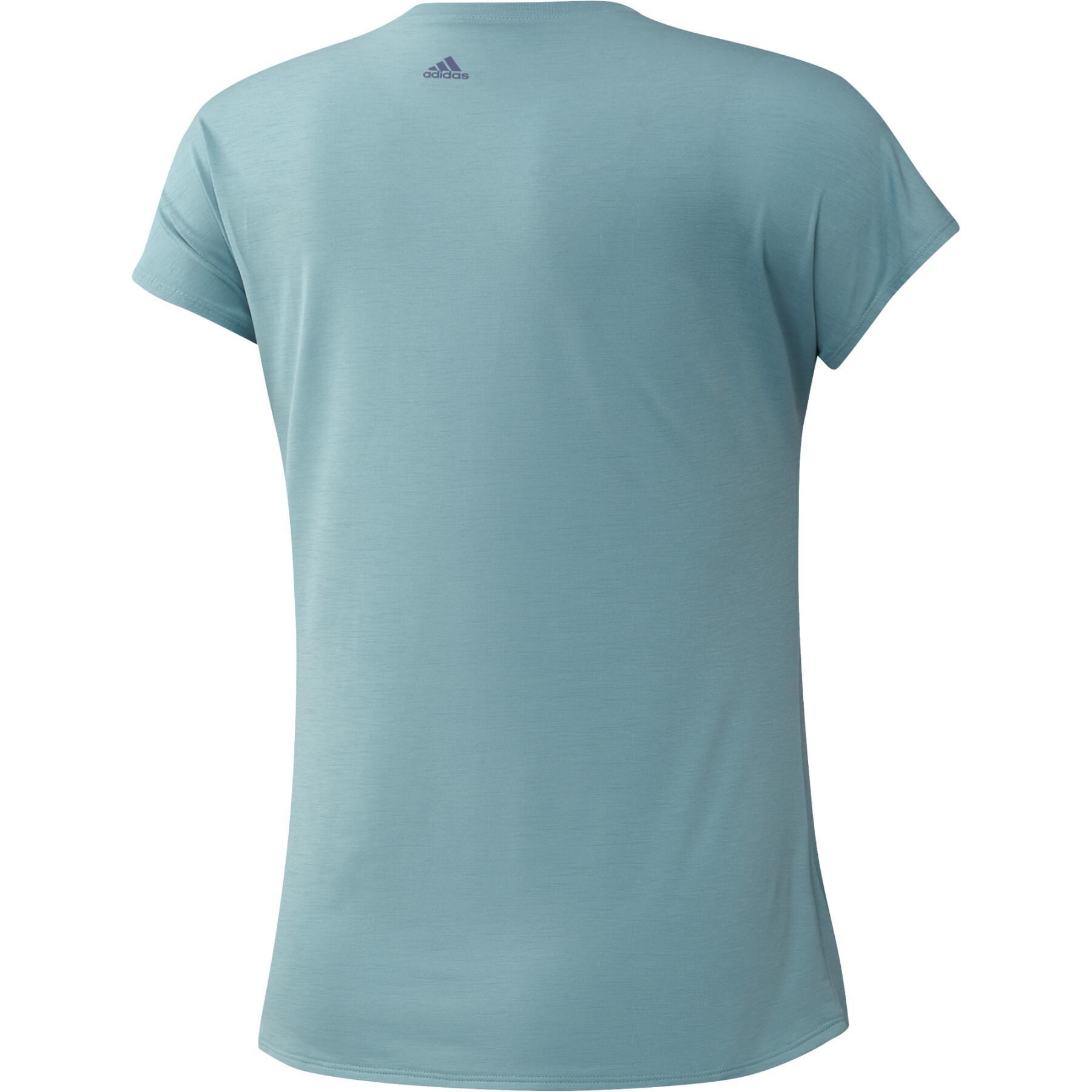 Damen-T-Shirt in großen Größen adidas 3-Stripes Training