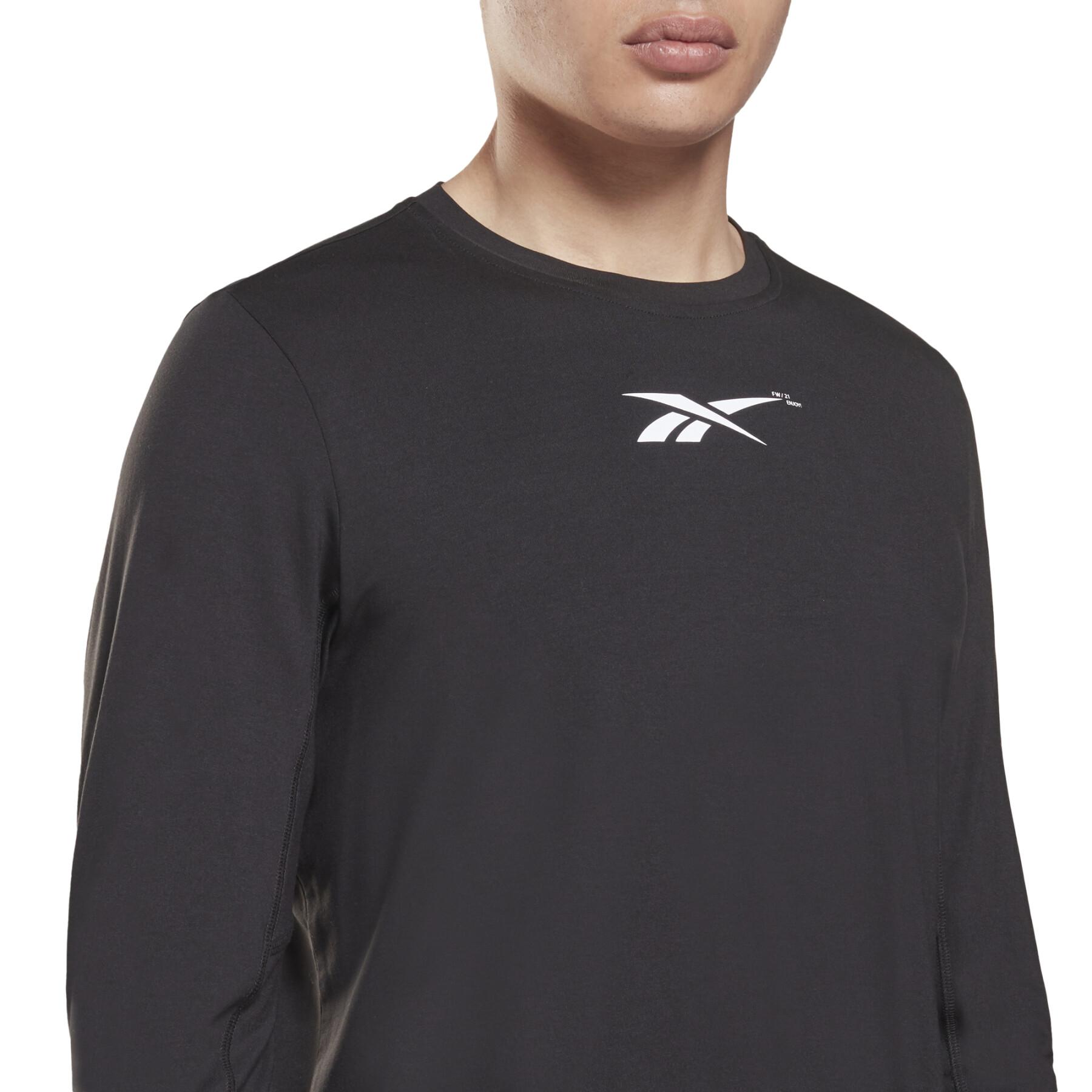 Langarm-T-Shirt Reebok Activchill+DreamBlend