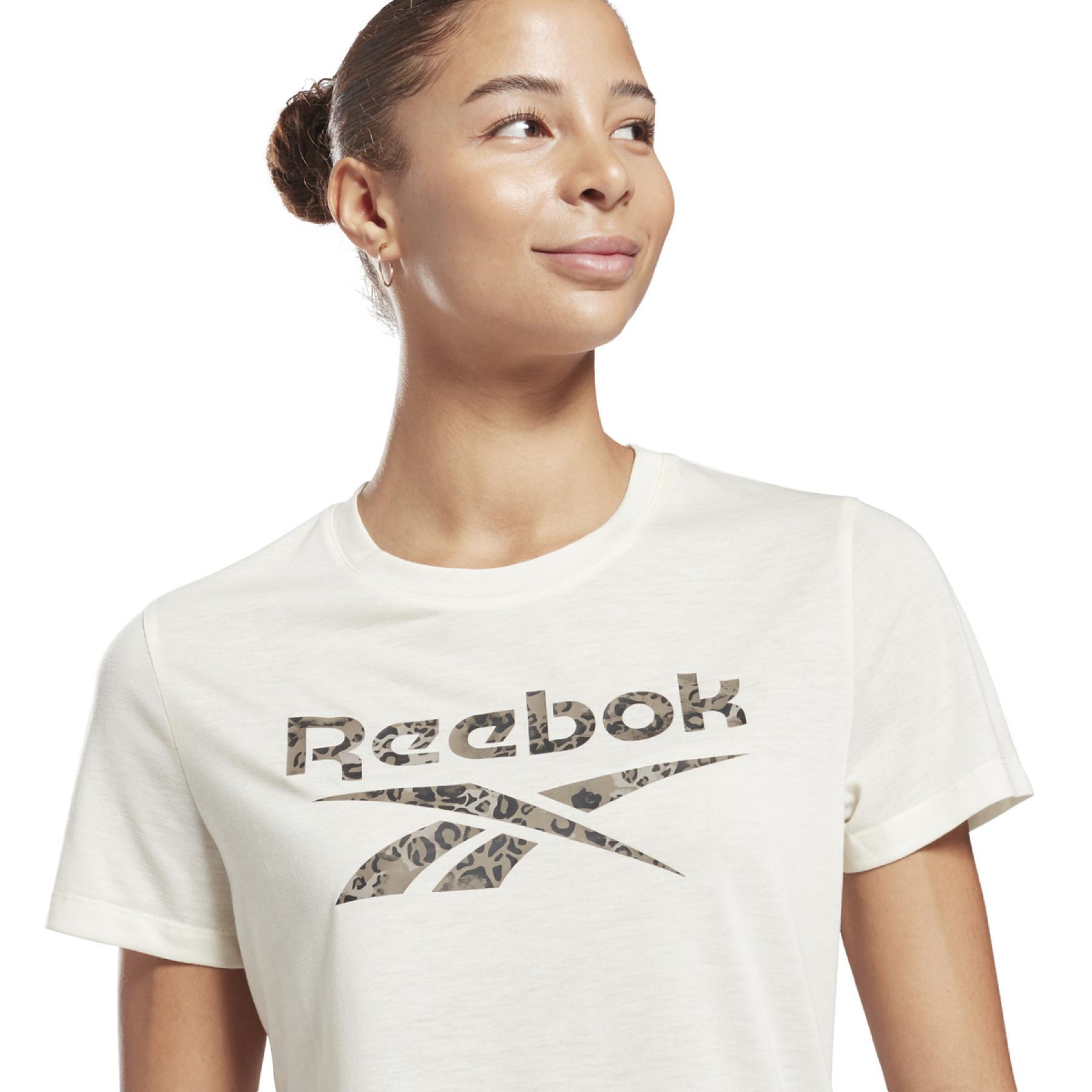 Frauen-T-Shirt Reebok Modern Safari Logo