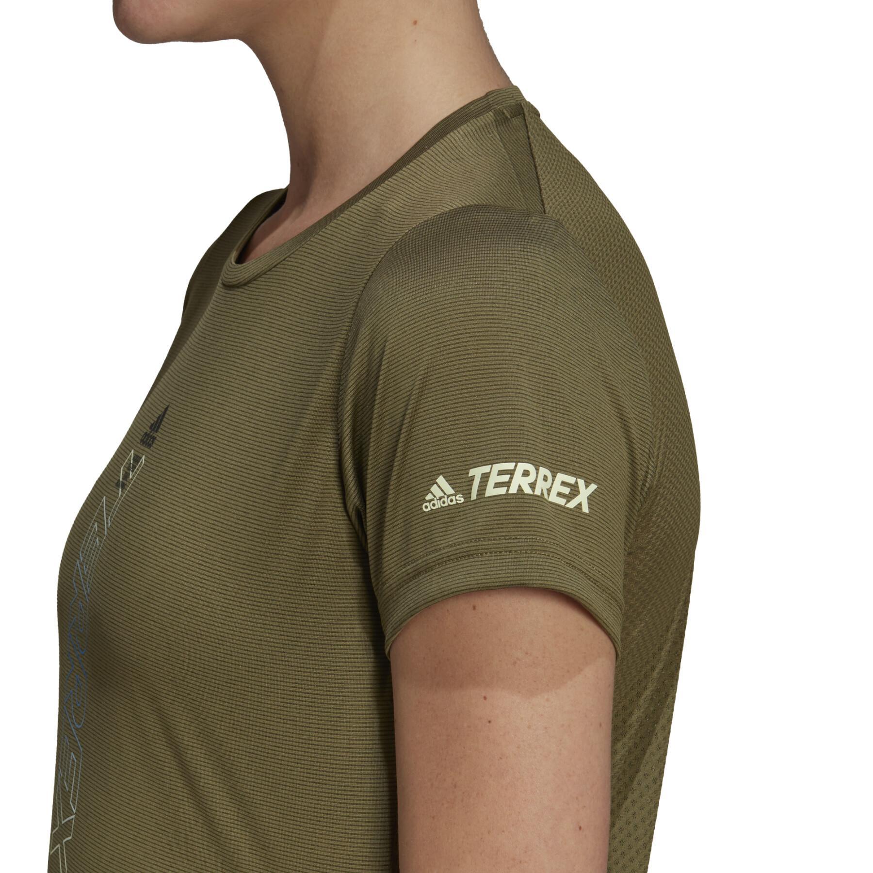 T-Shirt Frau adidas Terrex Agravic