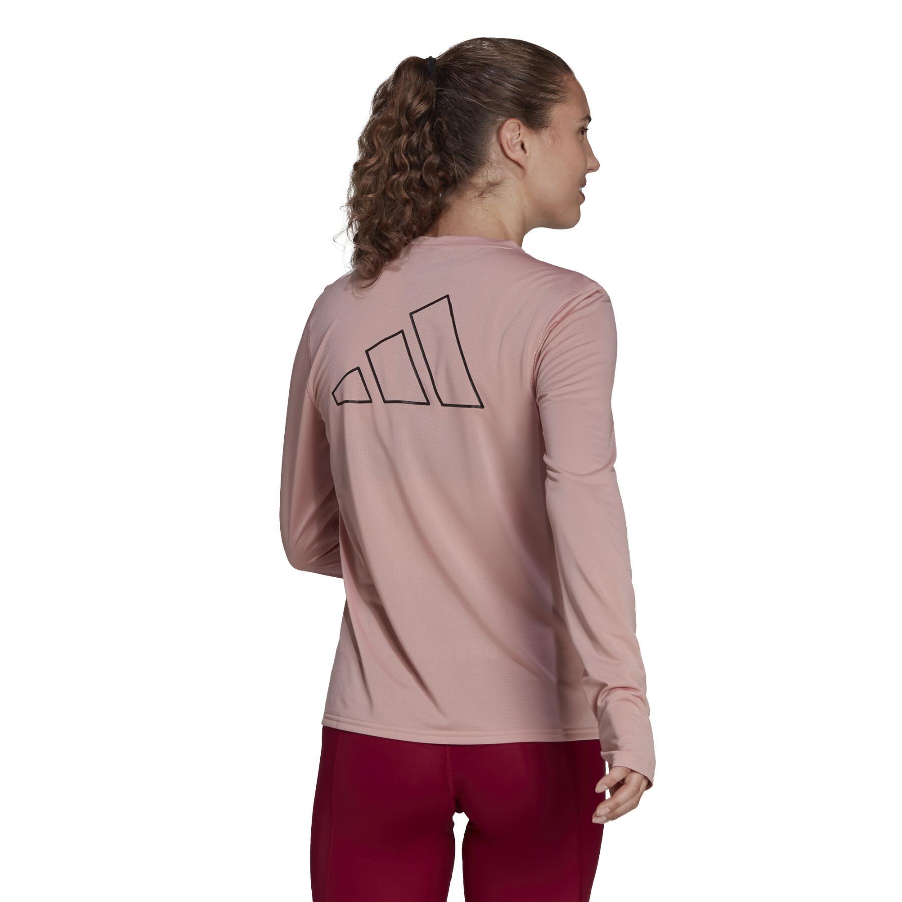T-Shirt Frau adidas Run Icons Running