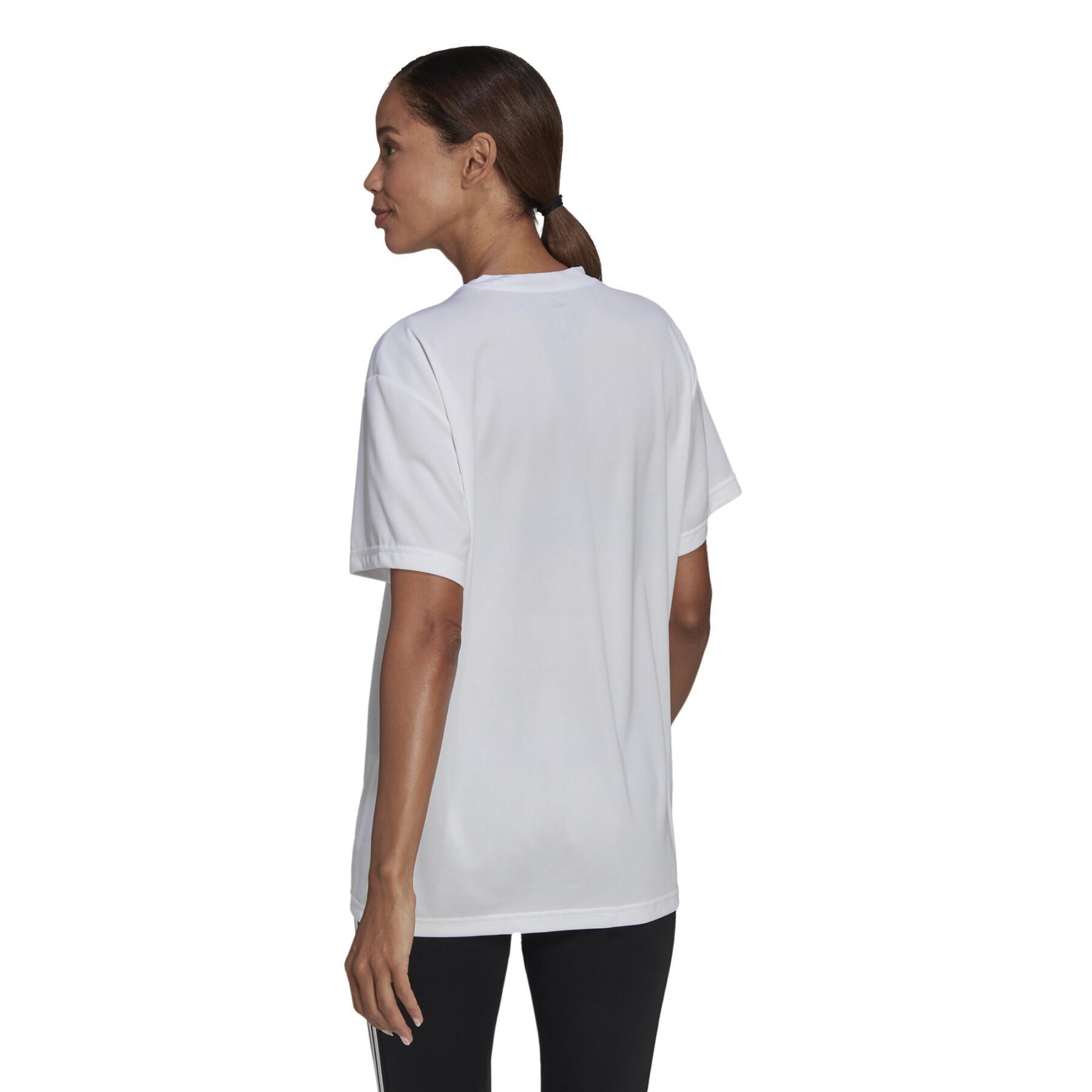 T-shirt Damen adidas Aeroready Designed To Move Boyfriend Sport