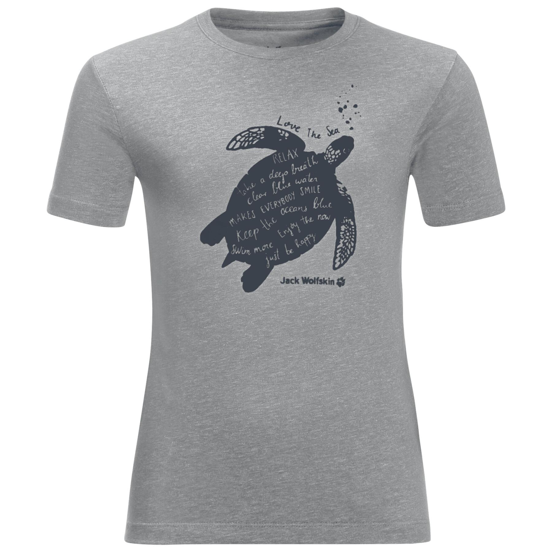 Kinder T-Shirt Jack Wolfskin Ocean Turtle