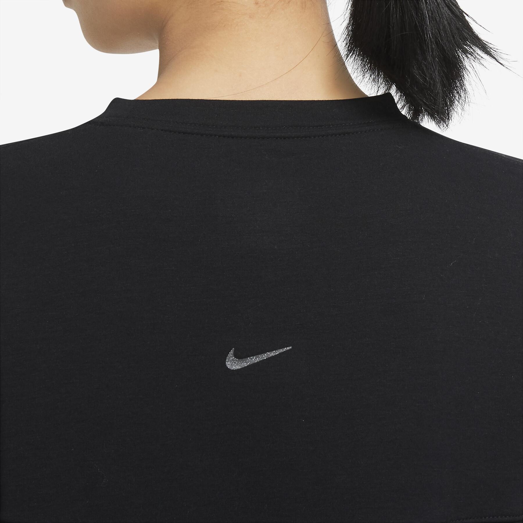 Sweatshirt Rundhalsausschnitt Frau Nike Dri-Fit FLC