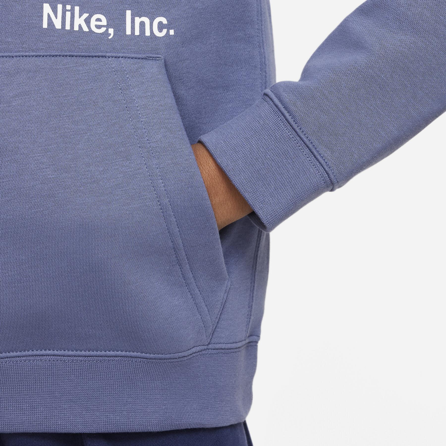 Sweatshirt mit Kapuze Logo Kind Nike BB Mlogo