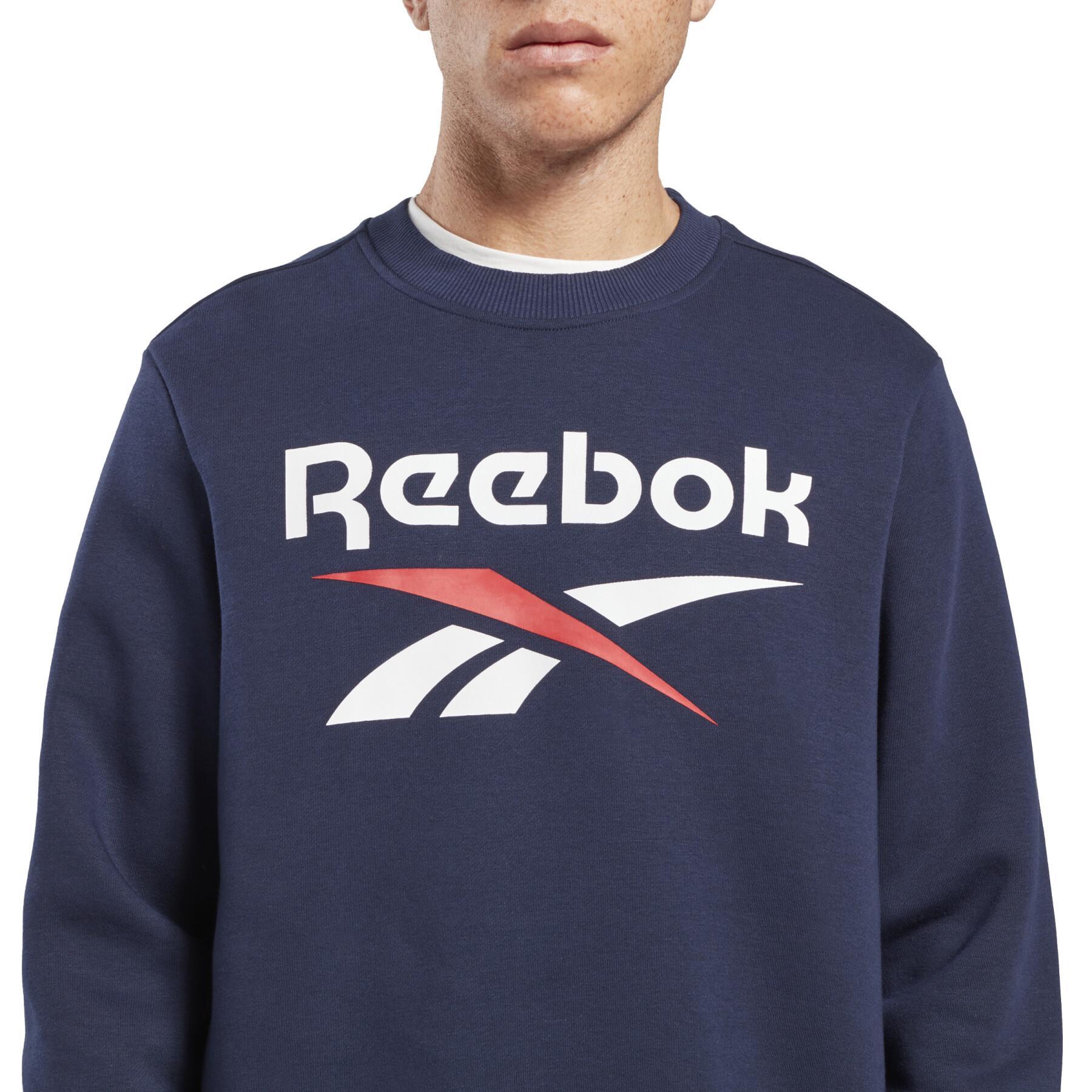 Rundhals-Sweatshirt Reebok Identity Stacked Logo