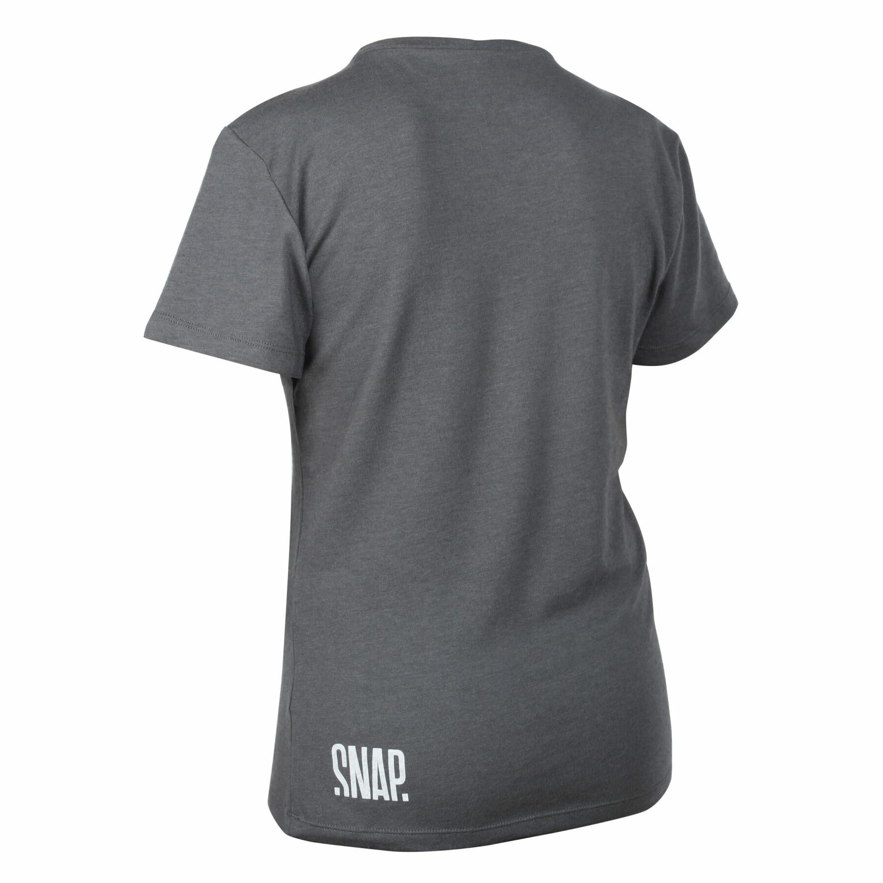 Technisches T-Shirt aus Merino mit kurzen Ärmeln, Damen Snap Climbing