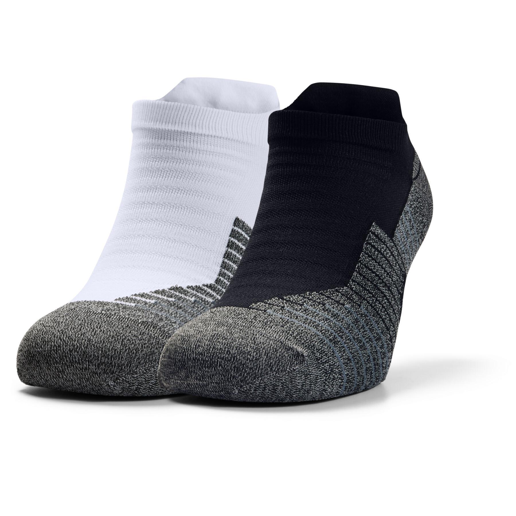 Unsichtbare Running-Socken Schutz hinten Under Armour