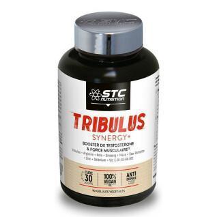 Testosteron & Muskelkraft Booster tribulus synergy+ STC Nutrition - 90 gélules végétales