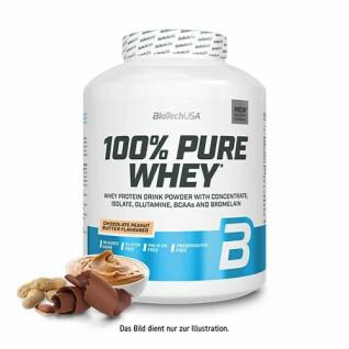 Protein-Topf 100 % reine Molke Biotech USA - Caramel-cappuccino - 2,27kg