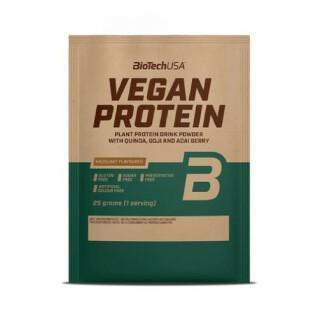 50er Pack Beutel mit veganem Protein Biotech USA - Noisette - 25g