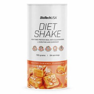 Eiweißgläser Biotech USA diet shake - Caramel salé - 720g (x6)