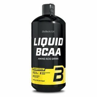 12er Pack Flaschen mit Aminoflüssigkeit Biotech USA bcaa - Citron - 1l