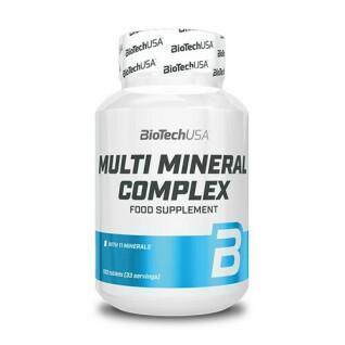 12er Pack Gläser Vitamin-Komplex Multimineral Biotech USA - 100 comp