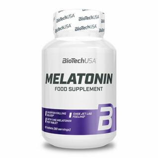 12er Pack Gläser Vitamin Melatonin Biotech USA - 90 comp