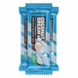 Kartons mit proteinhaltigen Dessertriegel-Snacks Biotech USA - Coco