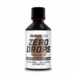 10er Pack Snacktuben Biotech USA zero drops - Schokolade - 50ml
