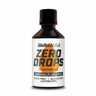 Snacktuben Biotech USA zero drops - Caramel - 50ml (x10)