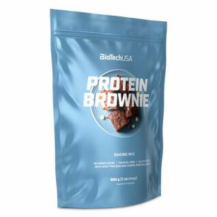 10 proteinhaltige Snack-Beutel Biotech USA brownie - 600g