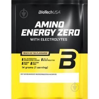 50er Pack Aminosäurebeutel mit Elektrolyten Biotech USA amino energy zero - Ananas-mangue - 14g