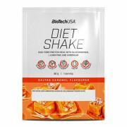 50er Pack Proteinbeutel Biotech USA diet shake - Caramel salé - 30g