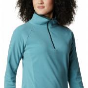 Damen Sweatshirt mit 1/2 Reißverschluss Columbia Glacial IV Print pro