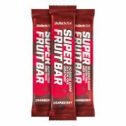 24er Pack Kartons mit Super-Snacks Fruchtriegel Biotech USA - Canneberges