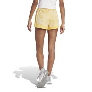 Shorts für Damen adidas Pacer Essentials AOP Flower Tie-Dye