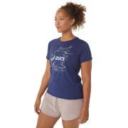 T-Shirt von running Damen Asics Nagino