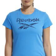 Frauen-T-Shirt Reebok Training Essentials Stacked Logo
