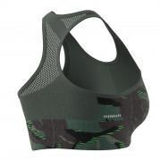 BH für Frauen adidas Aeroready Designed 2 Move Camouflage-Imprimé