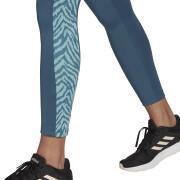 Damen-Leggings adidas 7/8 Designed to Move High-Rise Sport Zebra
