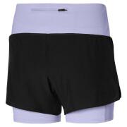Damen-Shorts Mizuno 2in1 4.5