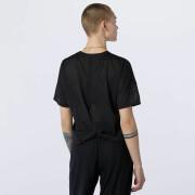 Frauen-T-Shirt New Balance achiever keyhole back graphic